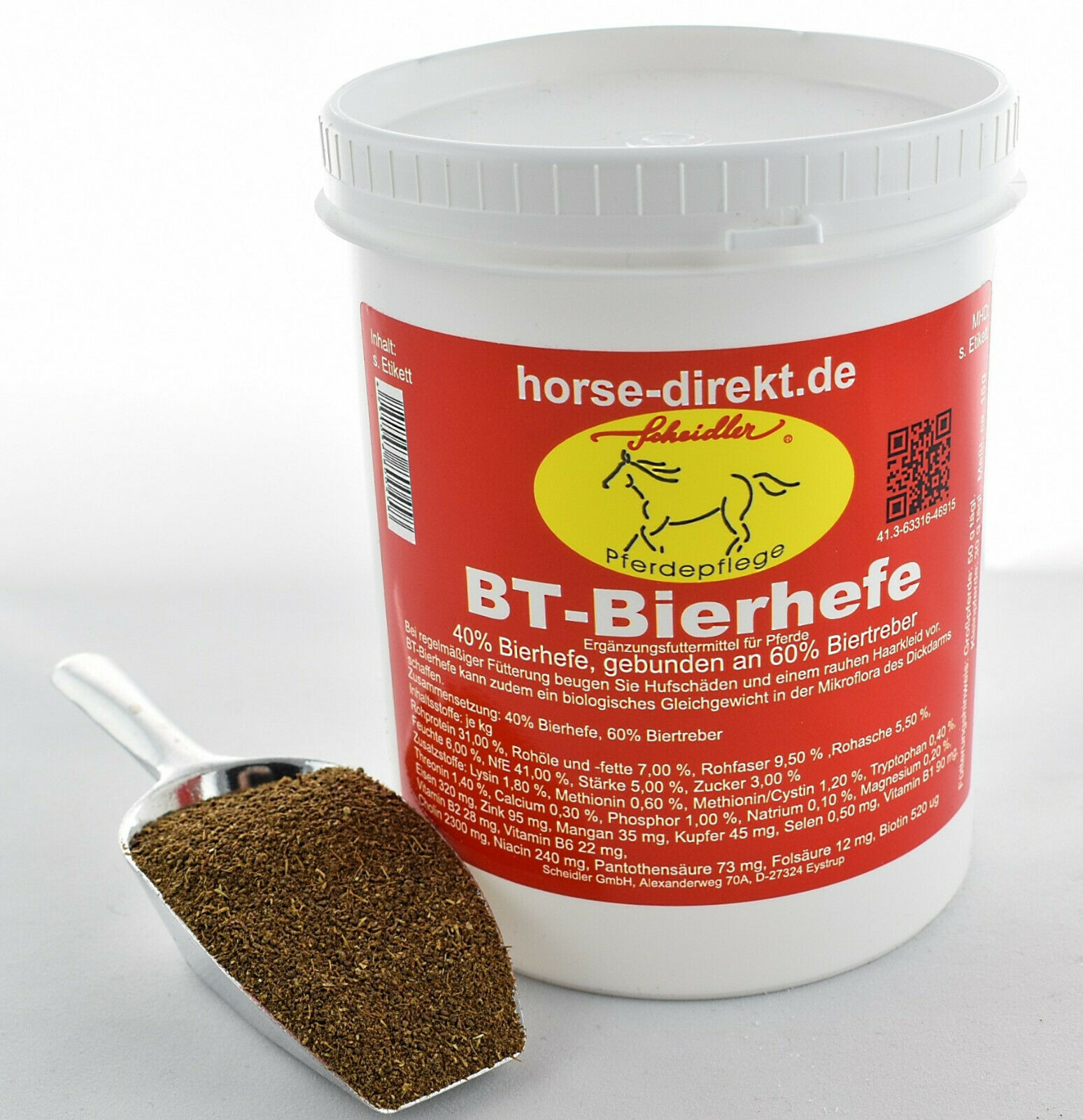 BT-Bierhefe 2 X 1 Kg Dose ,Huf, Haut, Haar, Darm, Hunde U. Pferde | EBay