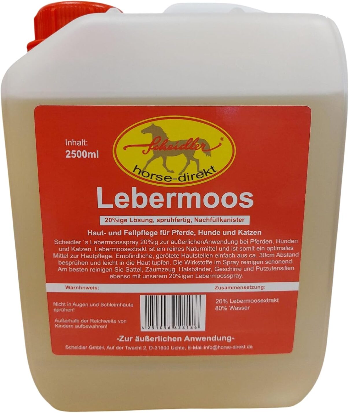 Lebermoos Extrakt 20%ig, 2500ml Nachfüllkanister